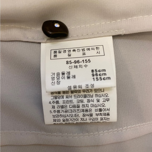 Romantic Satin Icy Silver Blouse - Picture 5 of 6